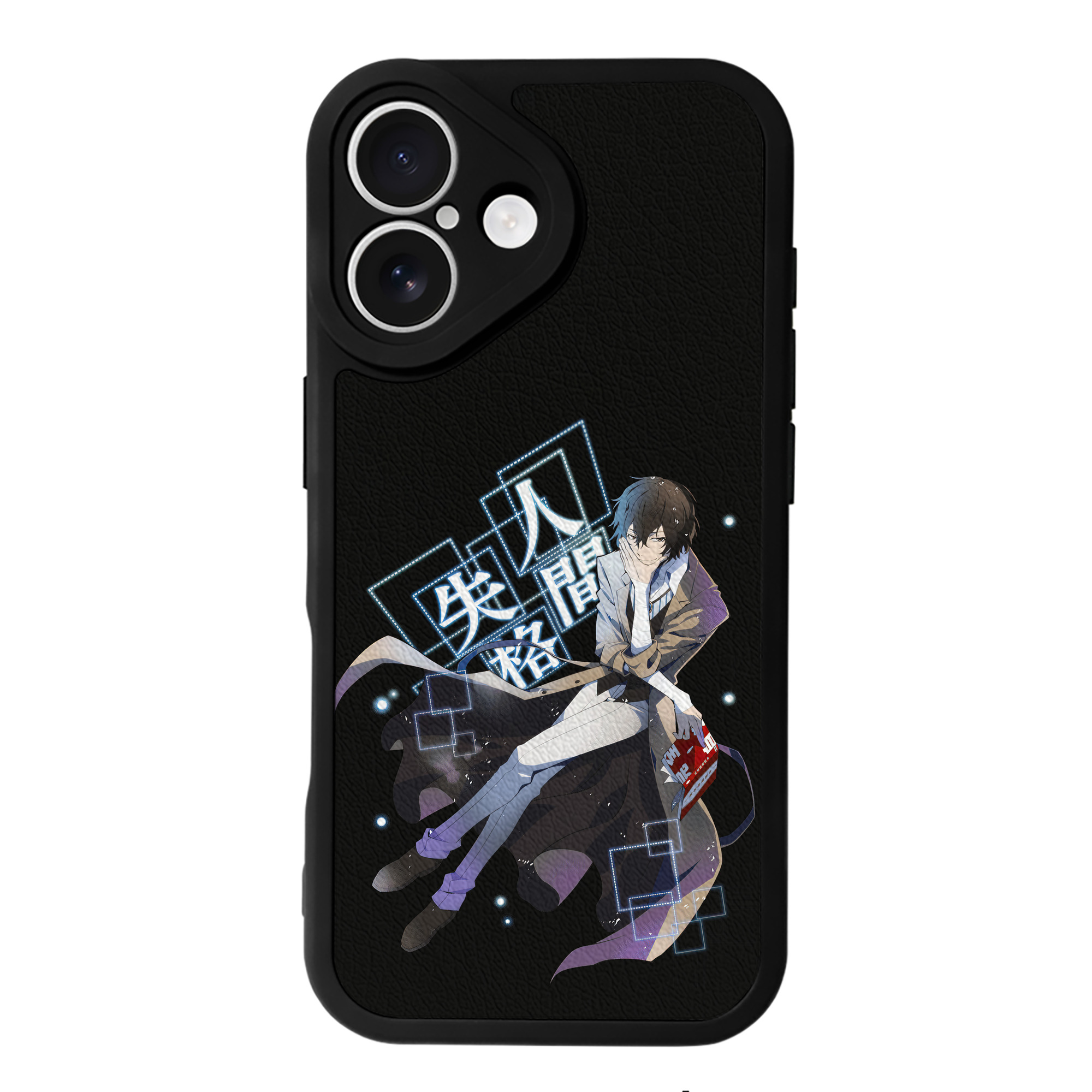（画像用） 文豪ストレイドッグス Bungo Stray Dogs 【iPhone 16シリーズ対応】シリコンスマホケース（レザー調） 材質：シリコン